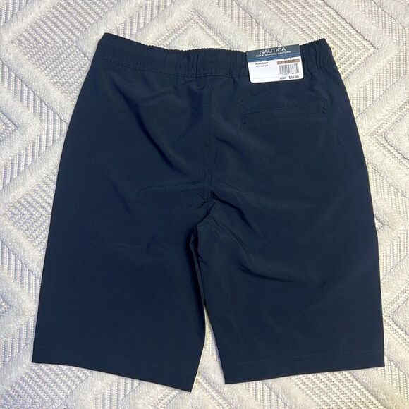 NAUTICA - Boys School Uniform Shorts in Navy - Picture 2 of 7